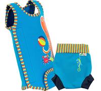 Konfidence Baby Swim Set - Babywarma & Splashy™ Swim Nappy Cover (Otto & Seabiskit, BWR21-06-18, ESN21-06)