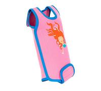 Konfidence Babywarma - Lay Flat Wrap Around 2mm Thick Neoprene Baby Swimming Swimsuit 50+ UV Protection (Mia Mermaid, 12-24 Months)