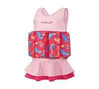 Konfidence Float suit - Traditional Kids Swimsuit for 1-5 Years with Adjustable Buoyancy/Removable Foam Floats - Super Soft,Flexible Lycra (Sea Friends, 2-3 Years)