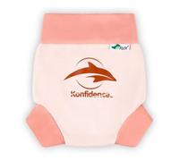 Konfidence Splashy Nappy - Reusable Eco-Friendly Swim Nappy Cover Made Using Recycled Plastics (3-36mths) Leak Proof Design - Machine Washable (Splashy Skane, 12-18 Months)