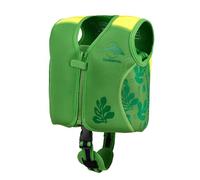 Konfidence Swim Jacket - Premium Swim Vest with Removeable Safety Strap for Kids| Adjustable Buoyancy | UKCA & CE Compliant | Swim School Approved (Maui Green, S (15-19kgs))
