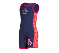 Konfidence Warma Children's Wetsuit - Navy/Pink/Hibiscus (2-3 Years)