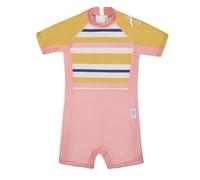Konfidence Warma Swimsuit - Eco Swimming Costume Made with e-Flex Using Recycled Plastic - Regulates Temperature - 50+ UV Protection (Gelato Rose, 4-5 Years)