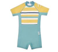 Konfidence Warma Swimsuit - Eco Swimming Costume Made with e-Flex Using Recycled Plastic - Regulates Temperature - 50+ UV Protection (Gelato Mint, 2-3 Years)