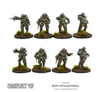 Warlord Games, British Armoured Infantry Section, Konflikt'47 Wargaming Miniatures