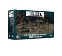 Warlord Games British Commonwealth Starter Army for Konflikt 47 Highly Detailed 28mm Scale Miniatures