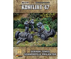 Konflikt'47 Warlord Games, German Towed Schwerefeld Projektor