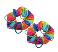 KONG Active Scrunchie Catnip Toy - Plush Elastic Ring with Crinkle Sounds - Catnip-Infused for Batting, Chasing & Pouncing - Interactive Cat Toy for All Breeds (2 Pack)