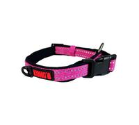 Kong Adjustable Collar Fuchsia M 19mm W 35-50Cm L