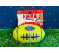 KONG AirDog Squeaker American Football - Small, Medium & Large - Tennis Ball