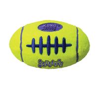KONG - AirDog Squeaker Football - Squeaky Bounce and Fetch Toy Tennis Ball Material - For Medium Dogs