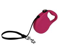 KONG Alcott Retractable Trail, Small, Fuschia, 16' Long