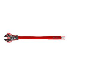 Kong Automatic Carabiner with Prog XL Strap - Black/Red, 45 cm
