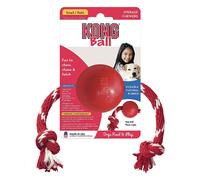 KONG Ball With Rope Dog Toy Small