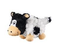 KONG Barnyard Cruncheez Cow Dog Toy, Small