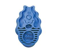 KONG - ZoomGroom - Dog Brush for Grooming and Shampooing - For Large Dogs (Blue)