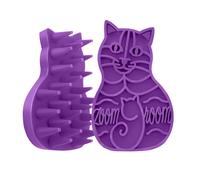 KONG Massage Brush Zoom Groom - 11.4 x 7 x 3 cm (L x W x H)