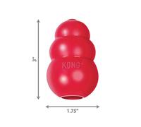 KONG Classic Dog Toys - Red - Small