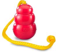 KONG Classic with Rope Dog Toy, Medium