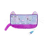 KONG Comfort Key Play Mat - Heatable Crinkle Computer Keyboard Mat for Snuggling - Cat Accessory