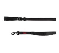 KONG Comfort Ultra Durable Traffic Padded Handle Hands Free Quick Control Leash 6' (Black)