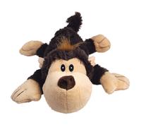 KONG Cozie Funky Monkey Squeaky Plush Dog Toy for Medium Dogs