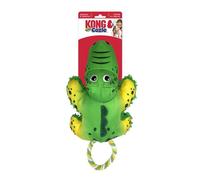 KONG Cozie Tuggz Alligator Dog Toy - Medium/Large