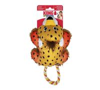KONG Cozie Tuggz Cheetah Dog Toy - Small/Medium