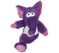 KONG Cross Knots Plush Squeaky Dog Chew Toy - Elephant