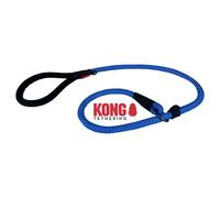 KONG Dog Lead I Blue I Weatherproof Slip Lead I Sleep Line with Hand Loop I Lead with Integrated Collar I Dog Lead I Length 1.5 m