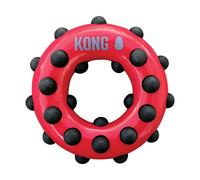 KONG - Dotz Circle - Dog Chew Toy, Helps Clean Teeth - ['Large'], ['Multi']