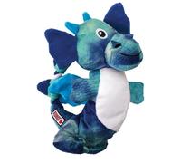 KONG - Dragon Knots - Internal Knotted Ropes and Minimal Stuffing for Less Mess (Assorted Colours) - For Medium/Large Dogs