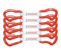 Kong. Ergo Anniversary Set of 5 Climbing Postpons, Carabiner for Crags and Gym, Return with 2 Ergo Connectors with Keylock. Made in Italy. Certifications: EN 12275. Weight: 125 g