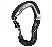 Kong - Ergo Wire Double Gate - Locking carabiner black/grey