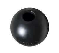 KONG Extreme Ball with Hole - Durable Natural Rubber Dog Fetch Toy for Training & Playtime - For Small Dogs, Black