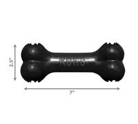 KONG Extreme Black Goodie Bone Dog Toy (Medium, Large, Extra Large)