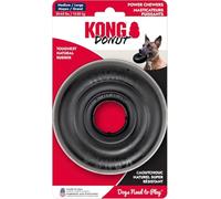 KONG Extreme Donut, Durable Natural Rubber Chew Toy, for Medium/Large Dogs | Made from KONG's Toughest Natural Rubber for Power Chewers, Safe on Teeth & Gums with a Fun Bounce & Roll