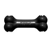 KONG - Extreme Goodie Bone - Durable Rubber Dog Bone for Power Chewers, Black - For Medium Dogs