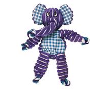 KONG Floppy Knots Elephant Dog Squeak Toy