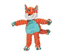 KONG Floppy Knots Fox Dog Squeak Toy