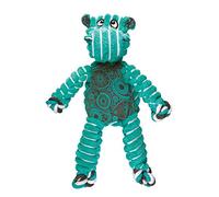 KONG - Floppy Knots Hippo - Internal Knotted Ropes and Minimal Stuffing for Less Mess - For Small/Medium Dogs