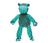 KONG - Floppy Knots Hippo - Internal Knotted Ropes and Minimal Stuffing for Less Mess - For Small/Medium Dogs