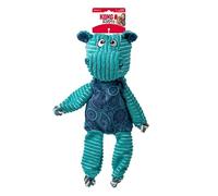 KONG Floppy Knots Jumbo XL Hippo Dog Toy - Extra-Large Plush with Knotted Rope Skeleton, Dual Squeakers, Minimal Stuffing, Soft & Durable for Tugging, Flopping & Snuggling