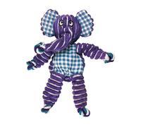 KONG Floppy Knots - Knotted Rope Dog Toy - Minimal Stuffing - For Medium/Large Dogs, Elephant