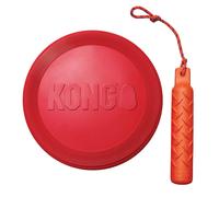 KONG - Flyer and Training Dummy - Floating Fetch Toy for Water Play and Flying Disc - for Large Dogs