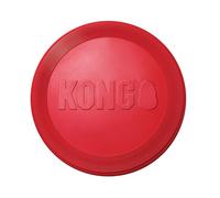 KONG Flyer - Durable Dog Toy for Outdoor Playtime - Natural Rubber Flying Disc for Fetch - For Small Dogs