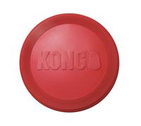 KONG Flyer - Tough Dog Toy - Durable Rubber Flying Disc Dog Toy - Outdoor Dog Toy for Fetch - Dog Chase Toy - Small Dogs