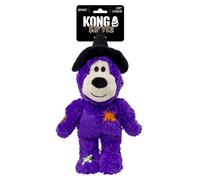 Kong Halloween Wild Knots Witch Bear Purple Dog Toy - M/L
