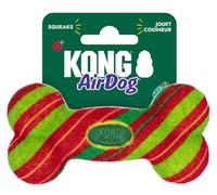 KONG Holiday AirDog Squeaker Bone Stripe Small