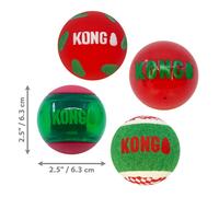 KONG Holiday Occasions Balls - Medium